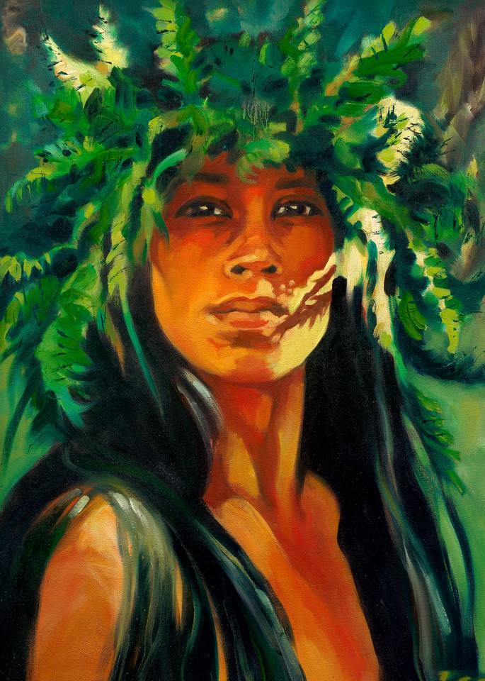 Isa Maria : Hawaiian portraits, goddess paintings and prints