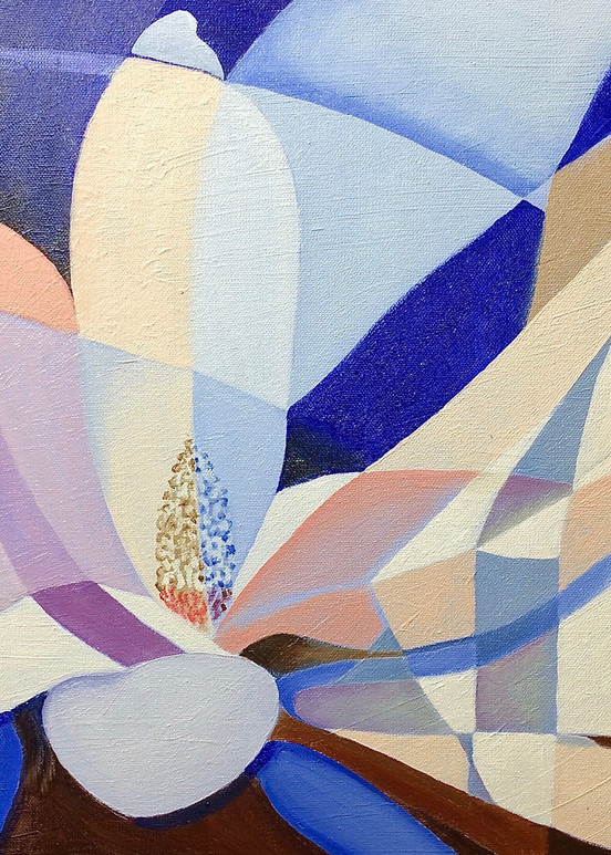 Magnolia Moonbeams Art | Lino Laure Art Gallery