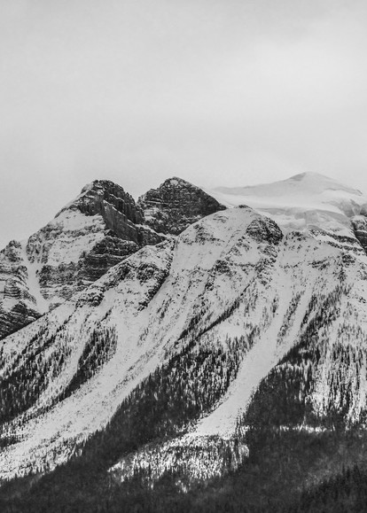 Banff Ice Mountain Photography Art | Austin Marvel