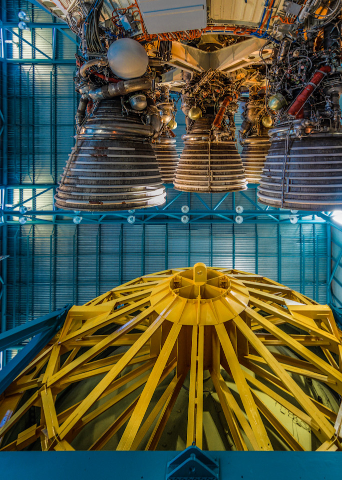 Rocket Science With Yellow, Ksc Art | Dappled Light Gallery