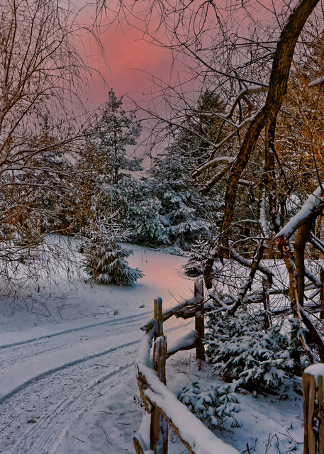 Niagara Winter Sunset Photography Art | FocusPro Services, Inc.