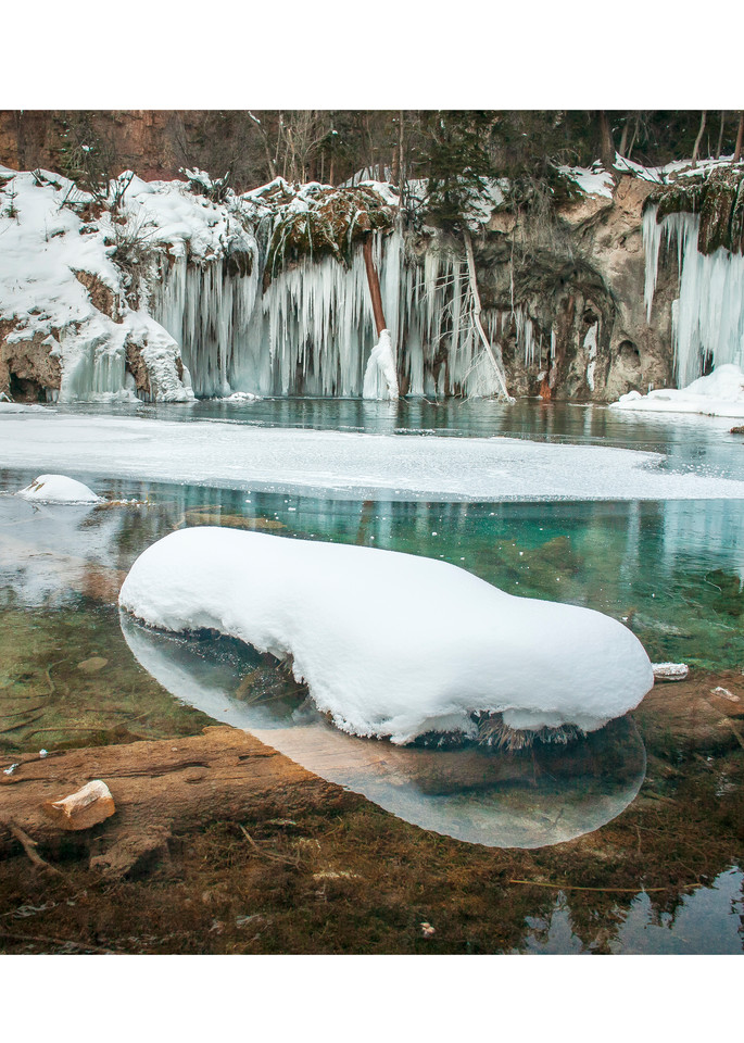 Hanging Winter   Hanging Lake, Co Photography Art | Joel Fischer Photography