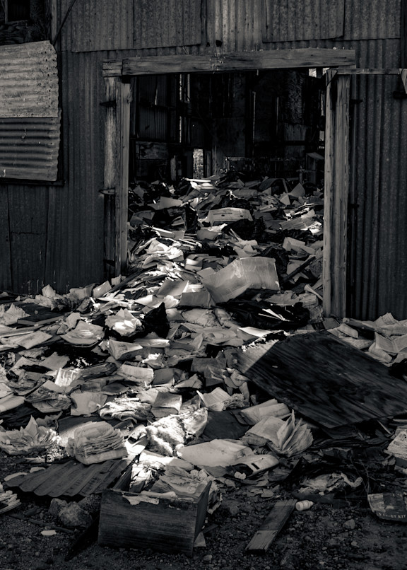 Abandoned Mine Warehouse Randsburg Art | Dan Katz Photography