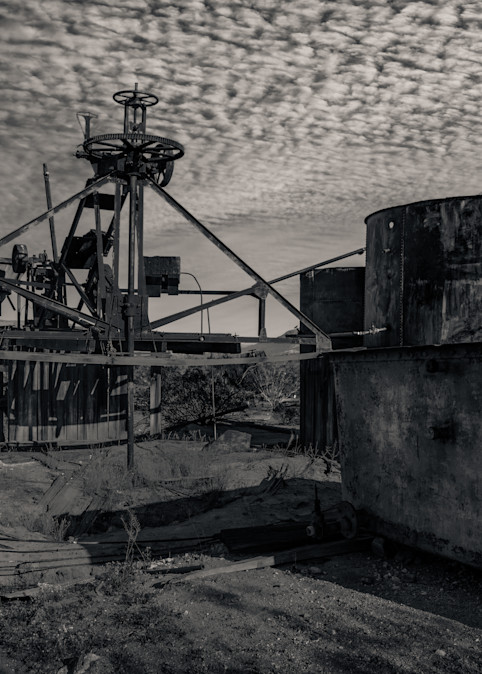 Abandoned Mining Equipment Randsburg Photography Art | Dan Katz, Inc.