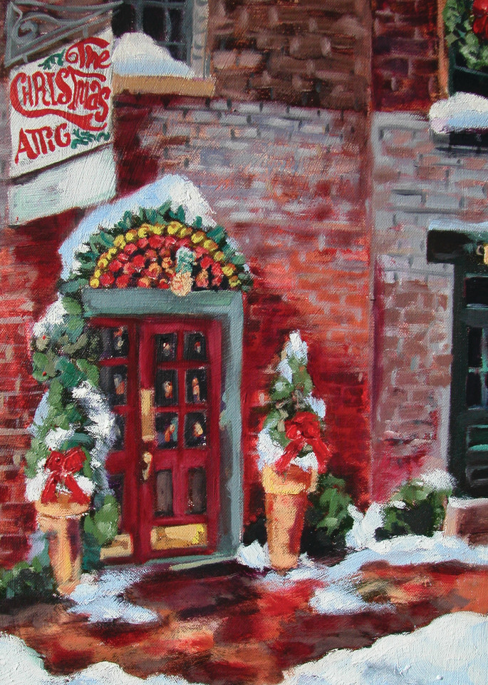 Christmas Attic Art | Joan Cox Art