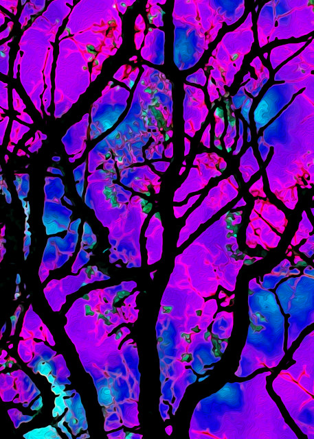 Amethyst Shadows Art | Oz Fine Art Studio