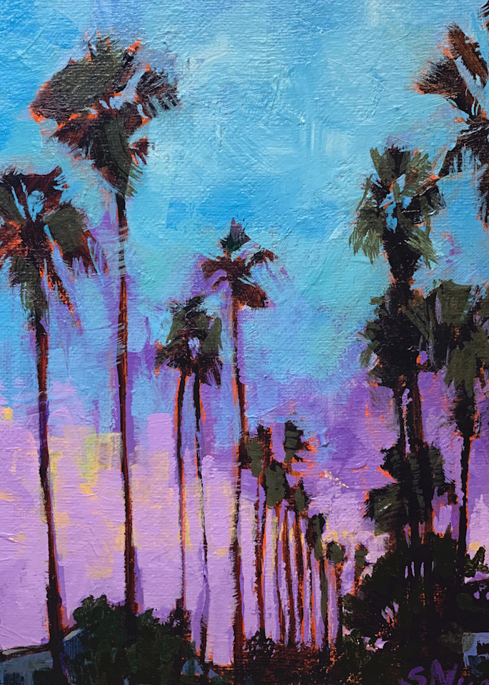 Palm Haven No 1 Art | Stacey Nussbaum Art