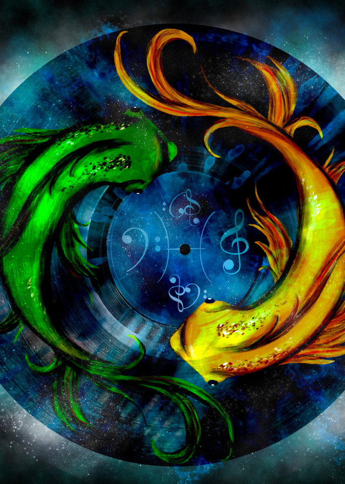 Musical Pisces Art | Priscila Soares 