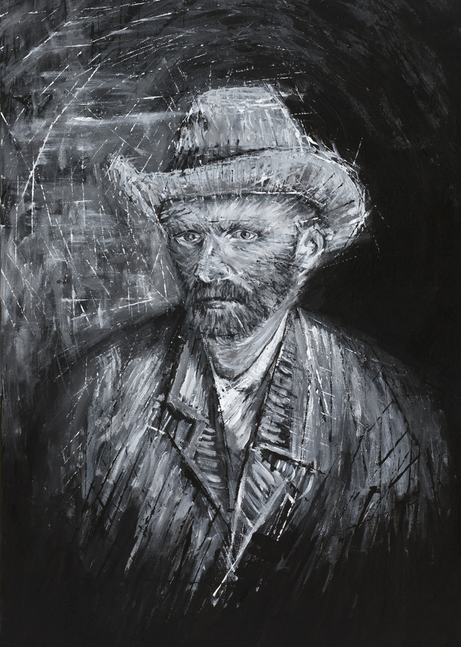 Van Gogh Self Portrait With Grey Felt Hat Art | wyn ericson fine art