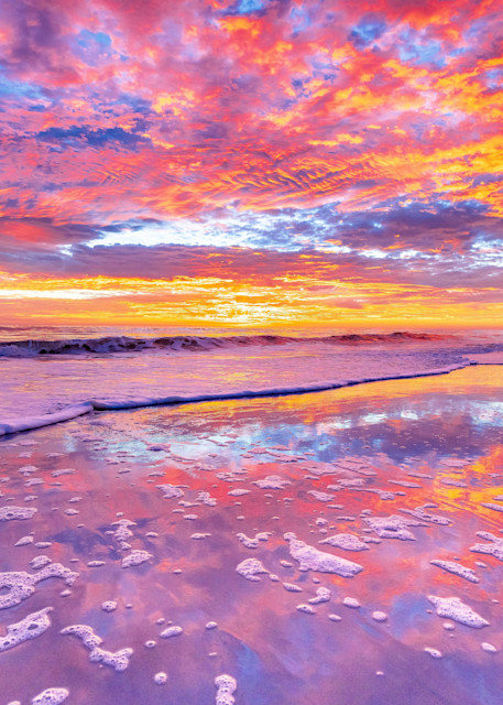 Atlantic Beach Sunrise Serenity Photography Art | kramkranphoto