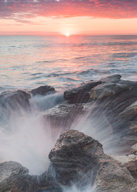 Sunrise On The Rocks Photography Art | kramkranphoto