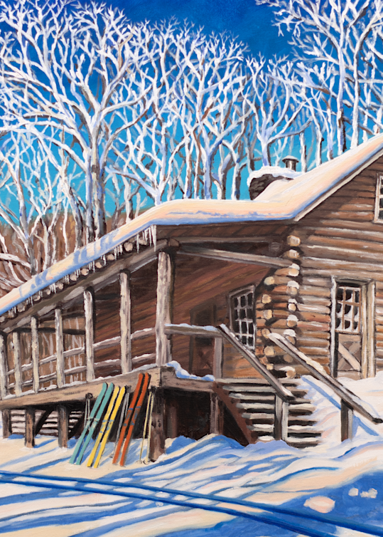 Slayton Pasture Cabin Art for Sale