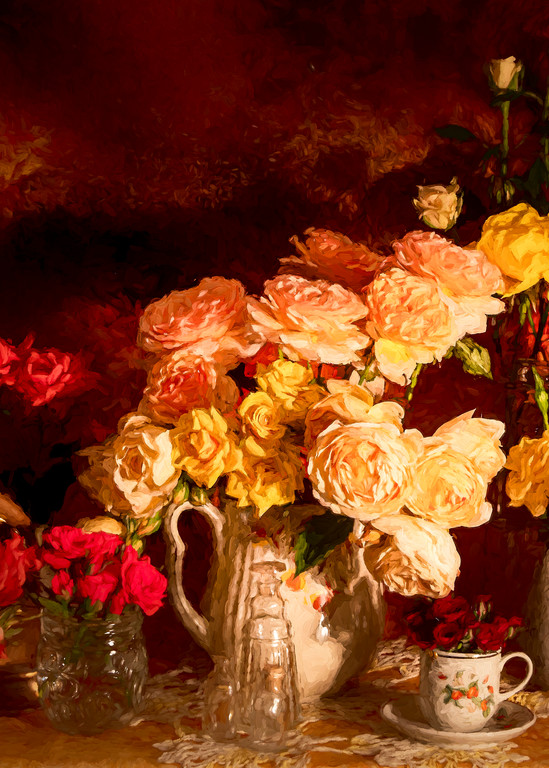 Antiques and Roses