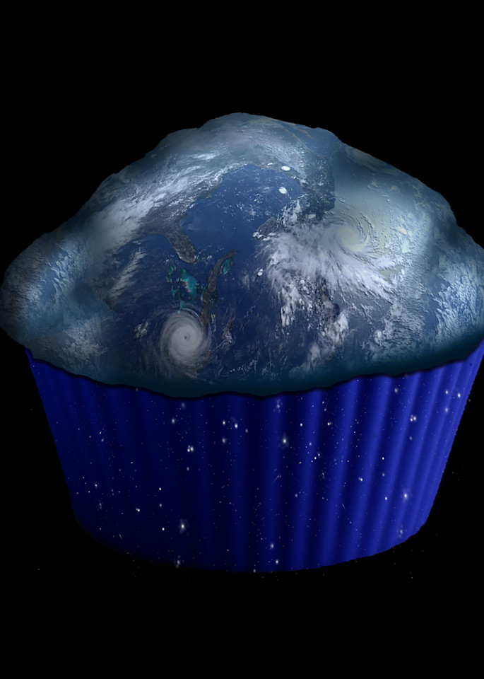 The Edible Earth Cupcake  Art | Art from the Soul