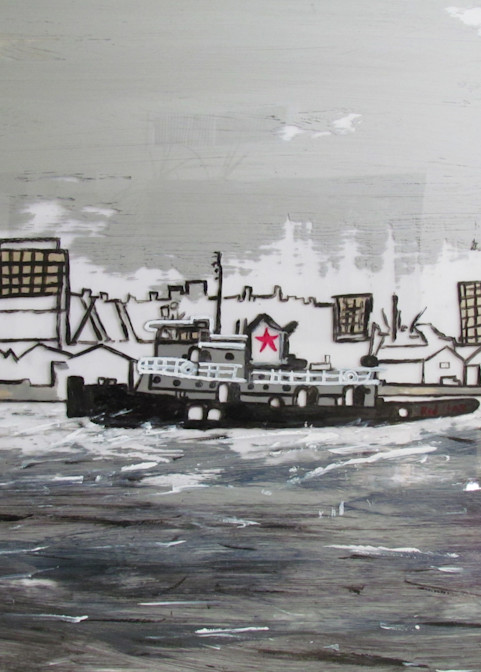 Uncle Bill's Tugboat Art | The Eden Gallery
