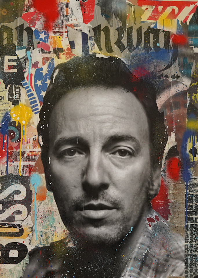 Bruce Springsteen The Boss Art | Metz Gallery