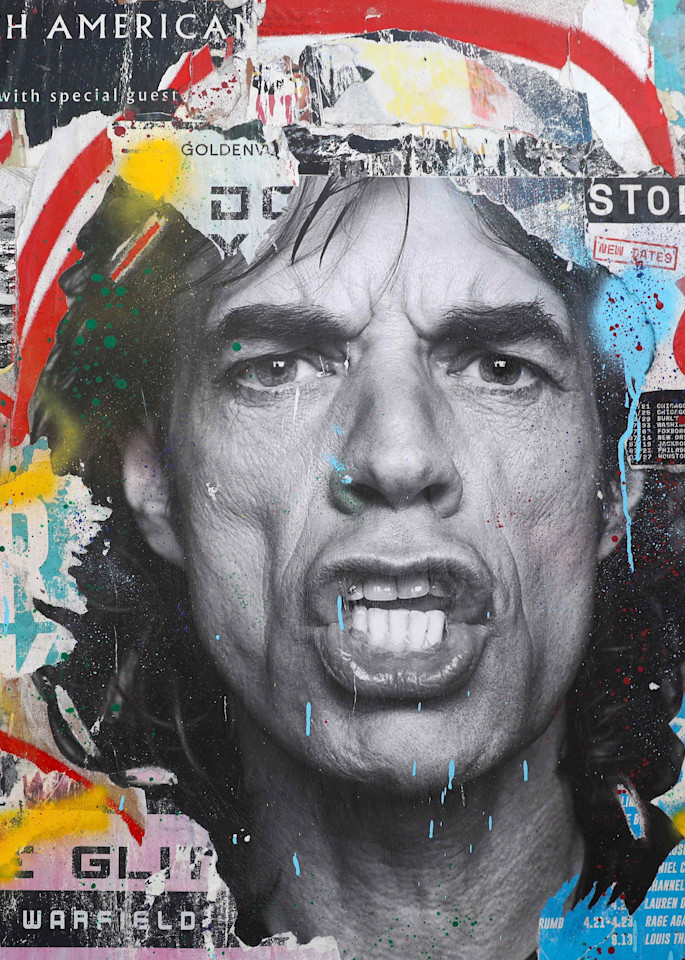 Mick Jagger   Lips Art | Metz Gallery