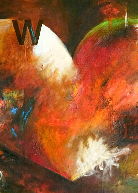 Whitney's Heart Art | Paul Nash Art