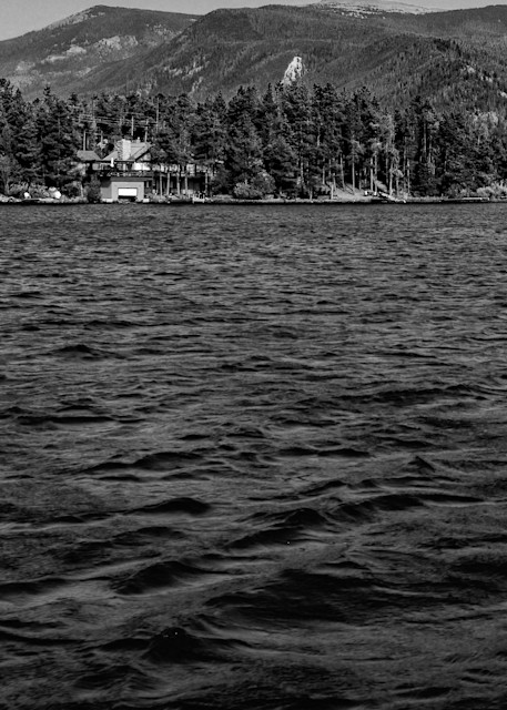 Chandler Perkins - photography - black and white - landscape - nature - Lake Granby - Colorado - From the Water We Go