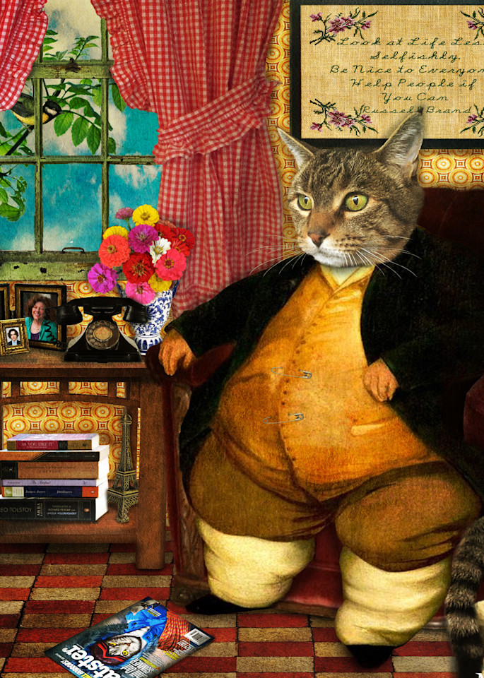 Nancy S Fat Cat The Razzoo Art | artdetrois