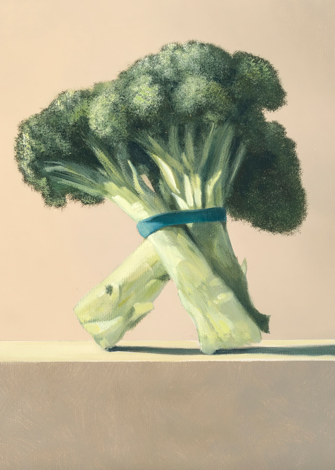 Broccoli Art | Richard Hall Fine Art