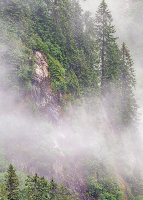 Alaska Mist On The Mountain Photography Art | waynesimpson