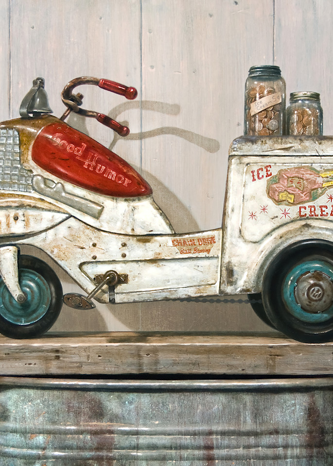 Ice Cream Peddler Art | Richard Hall Fine Art