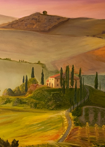 Tuscany Afternoon Art | Scott Dyer Fine Art
