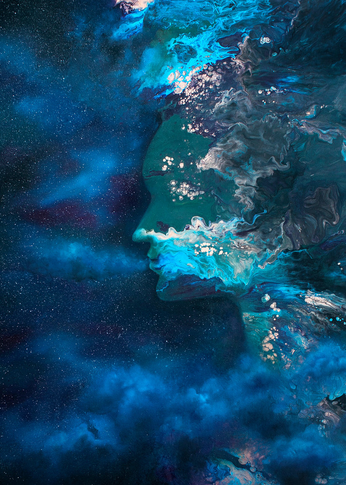 The Galaxy Mother Art | Meghan Aileen Fine Art