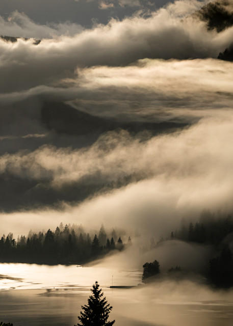 Tom Weager Photography - After a spring storm on the West Arm of Kootenay Lake