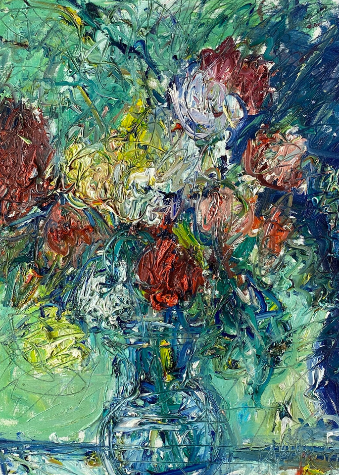 Dying Flowers With Carnations Art | Chris Kappmeier Studio