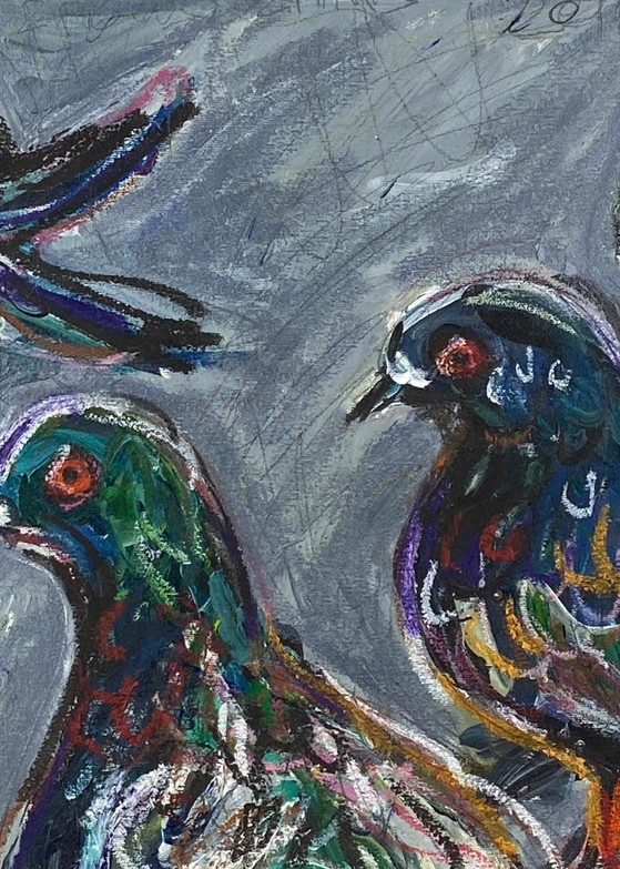 2 Pigeons Art | Chris Kappmeier Studio
