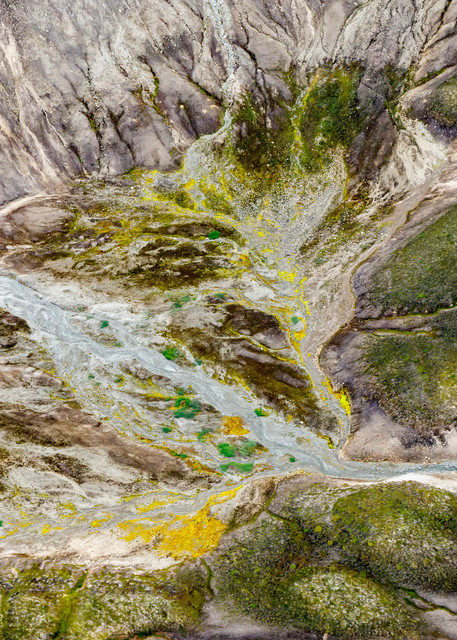 Aerial image of rock slide and valley with creek in Chigmit Mountains. Southcentral, Alaska  Oblique

Photo by Jeff Schultz/  (C) 2019  ALL RIGHTS RESERVED