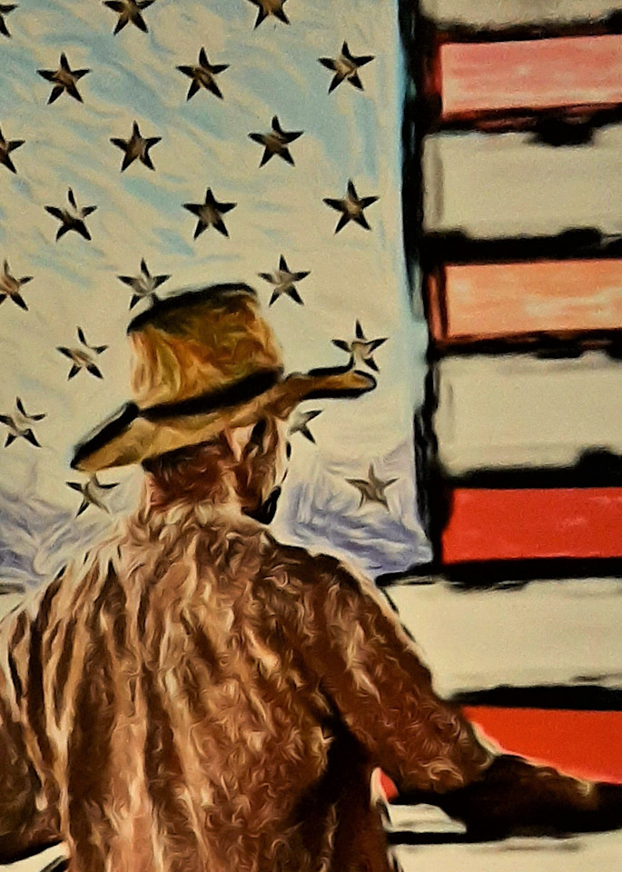 Dw Patriot Cowboy Art | The Eden Gallery