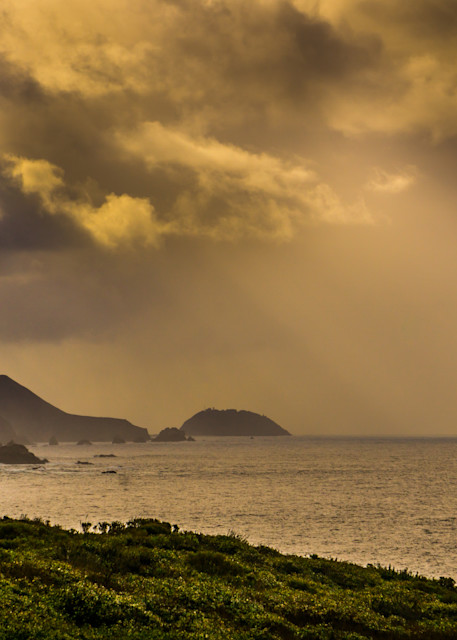 Sunbeams Over Point Sur Photography Art | Brad Wright Photography