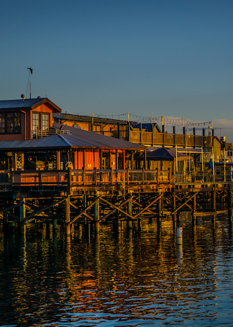 Old Fisherman's Wharf Reflections Photography Art | Brad Wright Photography