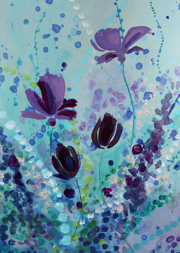 Graceful Winter Blooms Ii 2 Art | Savy Jane, LLC