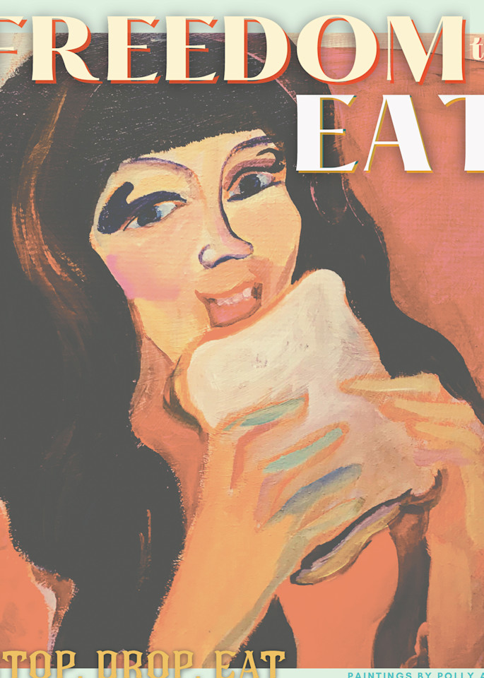 Freedom To Eat Art | Polly Alice Design