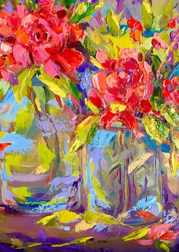 Summer Blooms  Art | Rebecca Pelley McWatters, Studio Artist