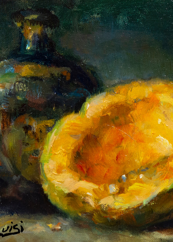 Cantaloupe Art | Luisi Fine Art/Light On Color