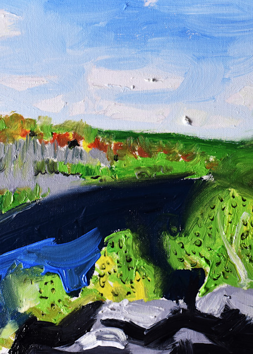 Bean And Bear Lakes, Mn. Art | eddie hamilton art