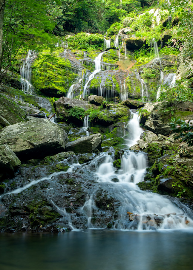 Beautiful Catawba Falls - Waterfalls of NC Prints