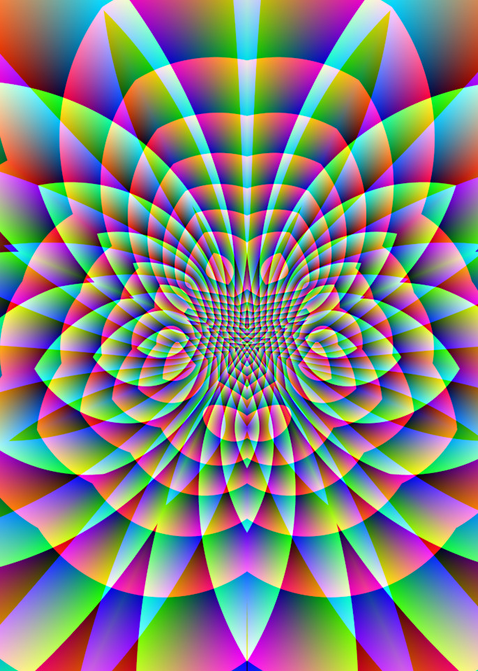 Psychedelic Motion Ii Art | Between Art and Science
