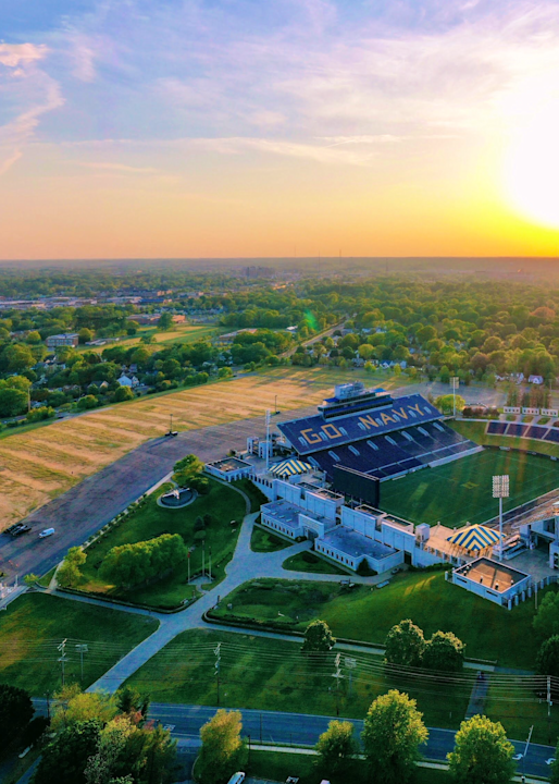 Stadium Sunset! Art | Jeff Voigt Owner/Aerial Photographer