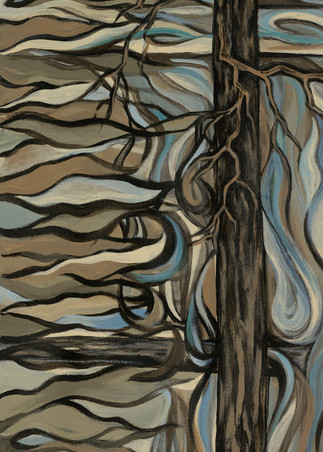 Misty Trees 1 Art | Kim P. Bartholomew