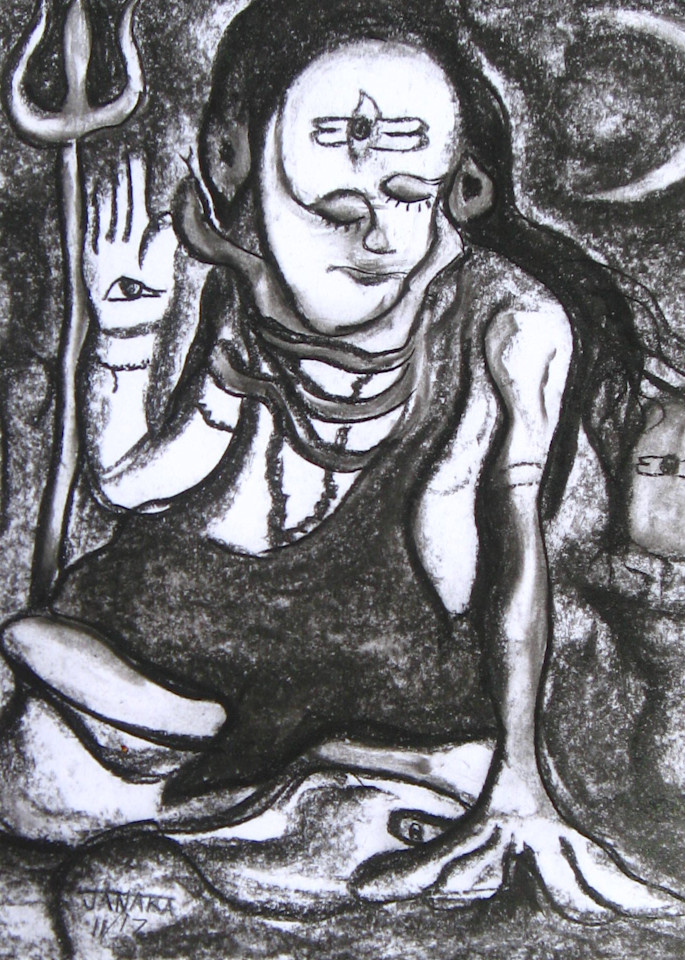 Shiva  God Of The Yogis Art | janakastagnaro