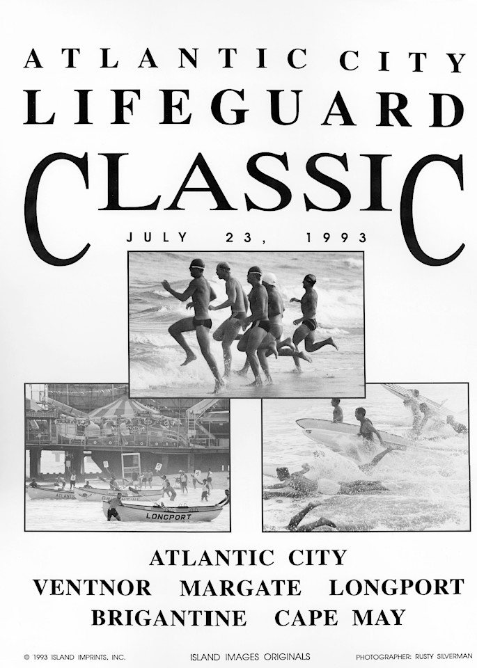 Atlantic City  Lifeguard Classic Photography Art | Lifeguard Art®
