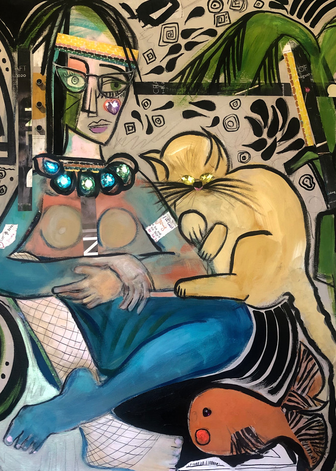 Fat Cat  Art | MardisArt