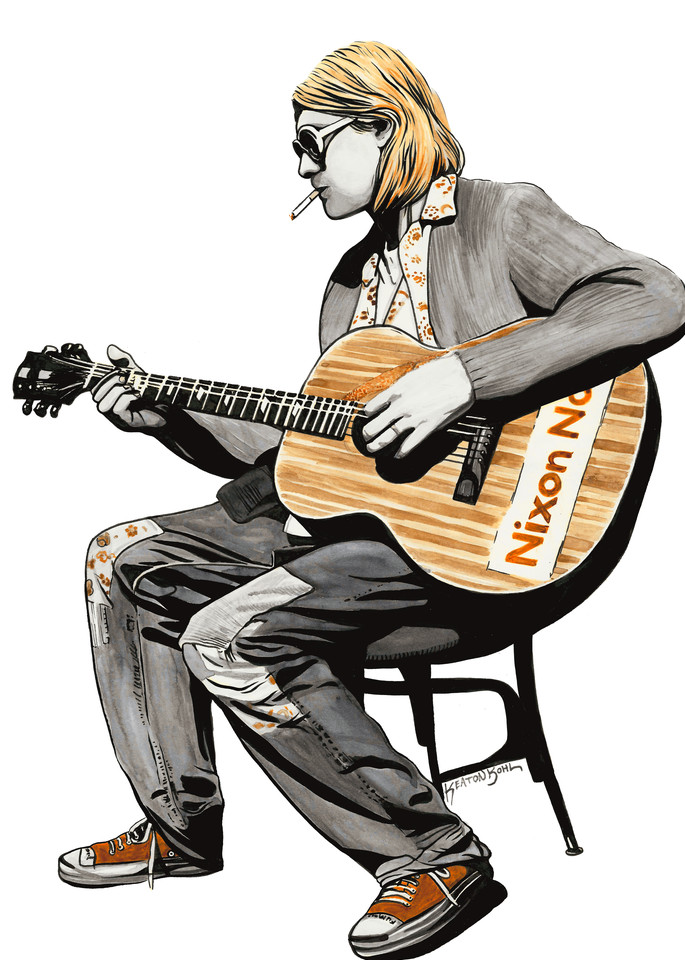 Cobain 11 X14 Art | Sunrise Galleries