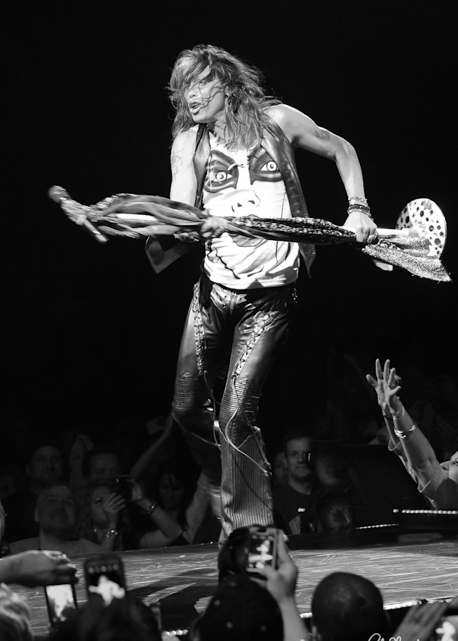Steven Tyler, Aerosmith, photographer Rob Shanahan
